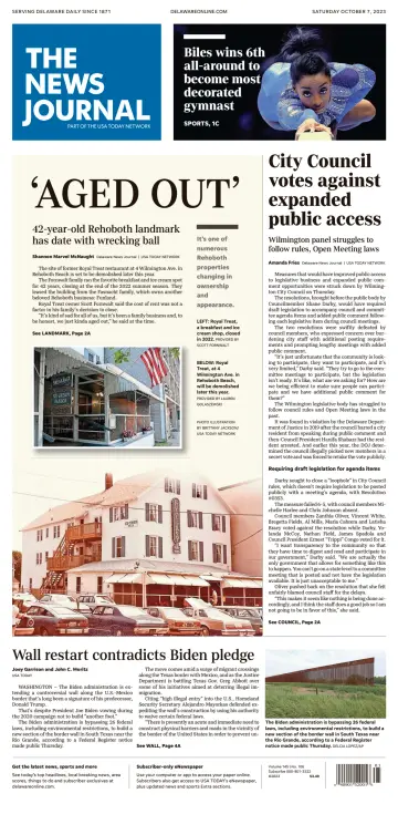 The News Journal - 07 oct. 2023