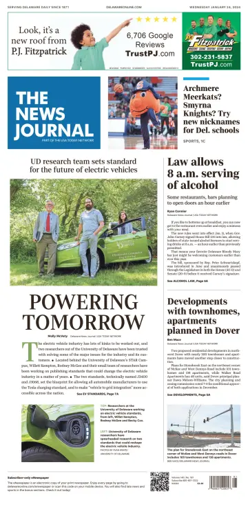 The News Journal - 24 Jan 2024