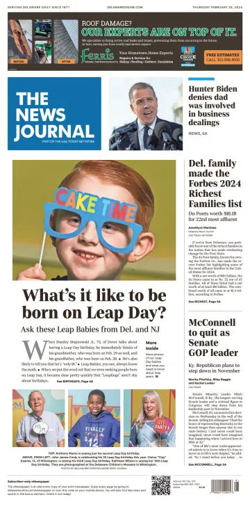 The News Journal - 29 feb. 2024