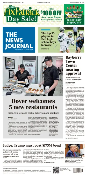 The News Journal - 26 marzo 2024