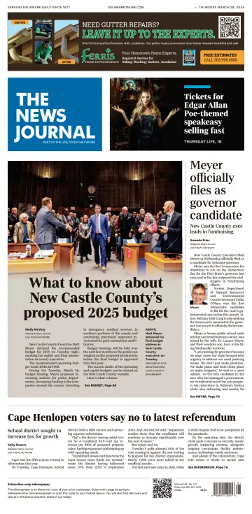 The News Journal - 28 marzo 2024