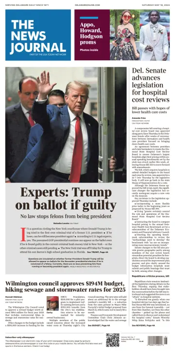 The News Journal - 18 May 2024