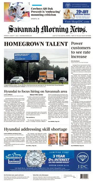 Savannah Morning News - 7 Aug 2023