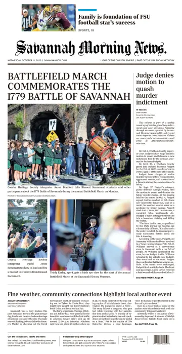 Savannah Morning News - 11 Oct 2023