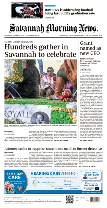 Savannah Morning News - 17 Jan 2024