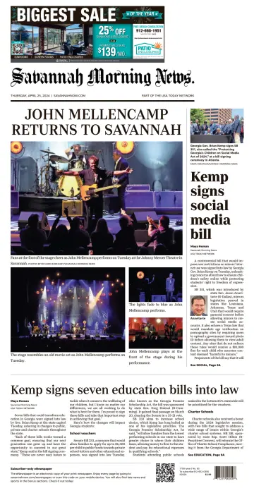 Savannah Morning News - 25 Apr 2024