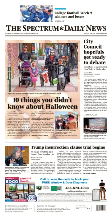 The Spectrum & Daily News - 31 十月 2023