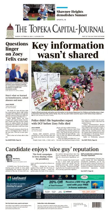 The Topeka Capital-Journal - 29 Oct 2023