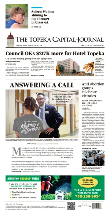 The Topeka Capital-Journal - 09 май 2024