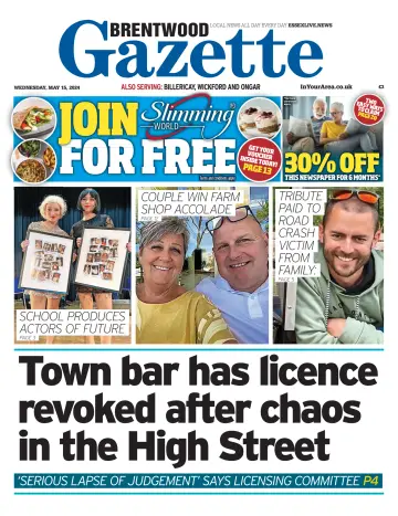 Brentwood Gazette - 15 May 2024