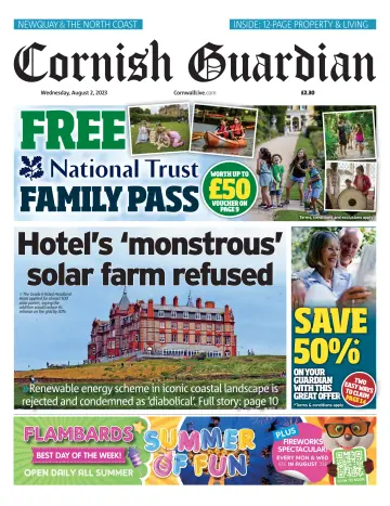 Cornish Guardian (Newquay & the North Coast) - 2 Aug 2023