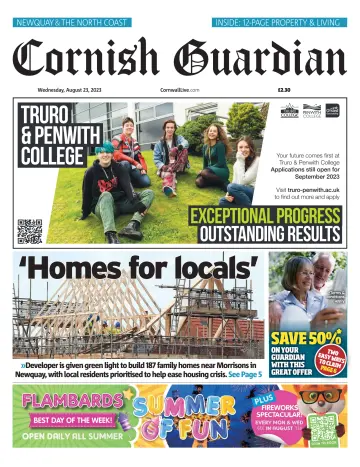 Cornish Guardian (Newquay & the North Coast) - 23 Aug 2023