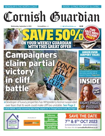 Cornish Guardian (Newquay & the North Coast) - 6 Sep 2023