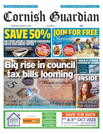 Cornish Guardian (Newquay & the North Coast) - 13 Sep 2023