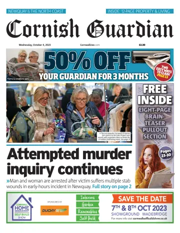 Cornish Guardian (Newquay & the North Coast) - 4 Oct 2023
