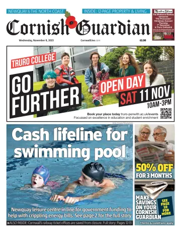 Cornish Guardian (Newquay & the North Coast) - 8 Nov 2023