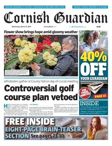 Cornish Guardian (Newquay & the North Coast) - 27 março 2024