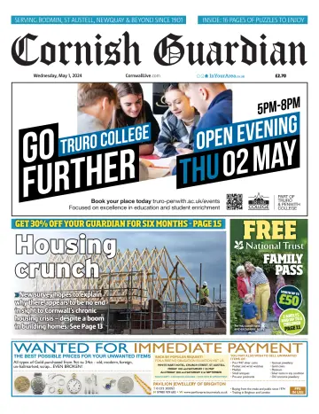Cornish Guardian (Newquay & the North Coast) - 01 maio 2024