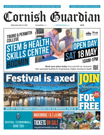 Cornish Guardian (Newquay & the North Coast) - 15 mai 2024