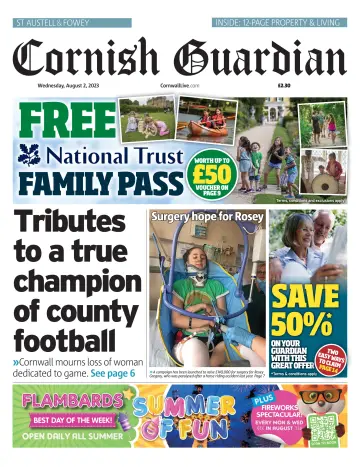 Cornish Guardian (St. Austell & Fowey) - 2 Aug 2023