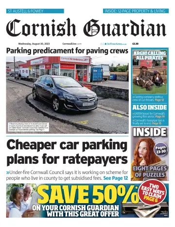 Cornish Guardian (St. Austell & Fowey) - 30 Aug 2023