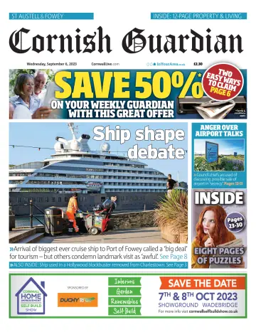 Cornish Guardian (St. Austell & Fowey) - 6 Sep 2023