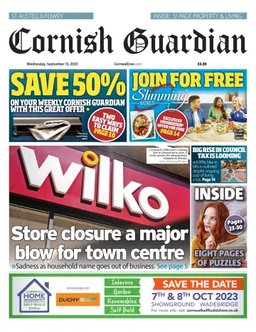 Cornish Guardian (St. Austell & Fowey) - 13 9月 2023