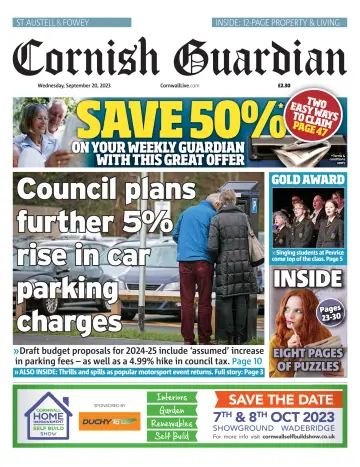 Cornish Guardian (St. Austell & Fowey) - 20 9月 2023