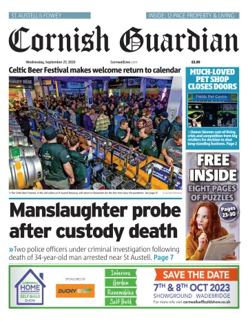 Cornish Guardian (St. Austell & Fowey) - 27 9月 2023