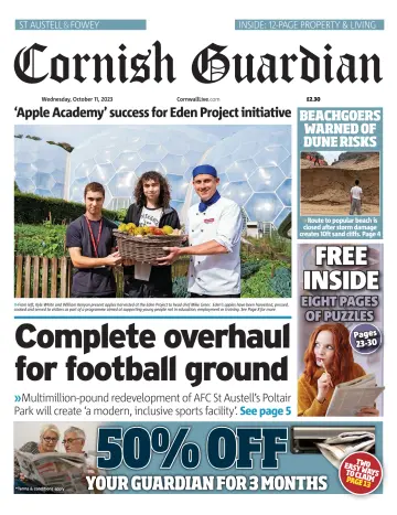 Cornish Guardian (St. Austell & Fowey) - 11 10月 2023