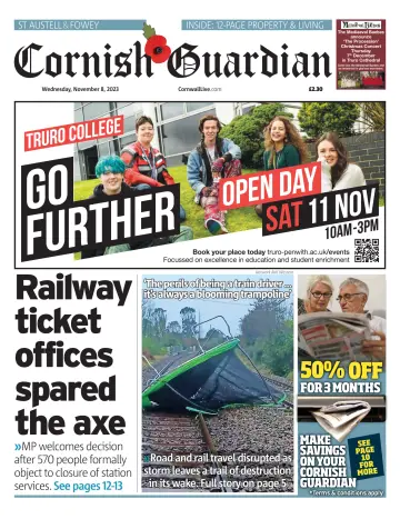 Cornish Guardian (St. Austell & Fowey) - 8 Nov 2023