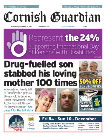 Cornish Guardian (St. Austell & Fowey) - 29 11月 2023