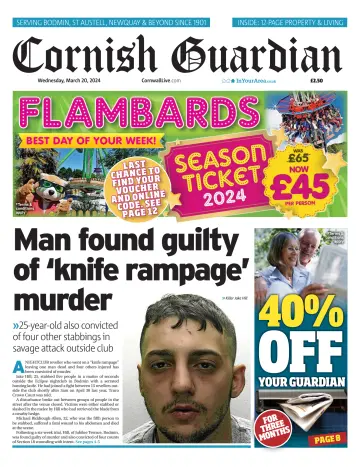Cornish Guardian (St. Austell & Fowey) - 20 3月 2024