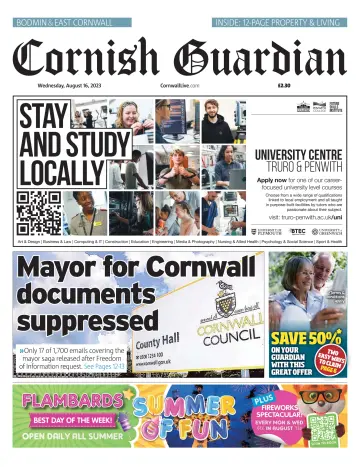 Cornish Guardian (Bodmin & East Cornwall) - 16 Aug 2023