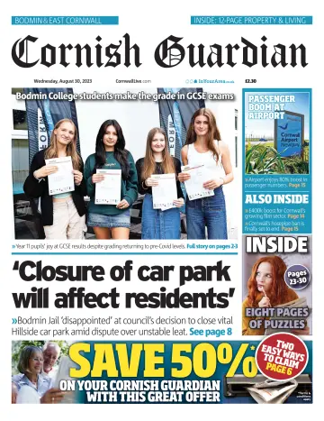 Cornish Guardian (Bodmin & East Cornwall) - 30 Aug 2023