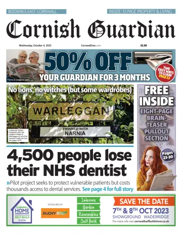 Cornish Guardian (Bodmin & East Cornwall) - 4 Oct 2023