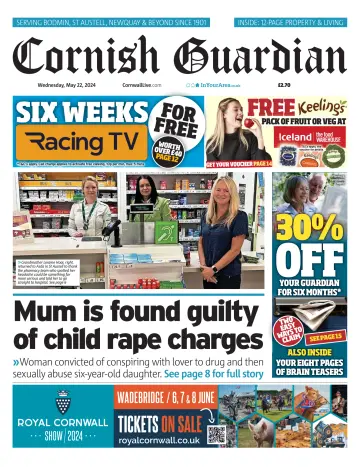Cornish Guardian (Bodmin & East Cornwall) - 22 May 2024
