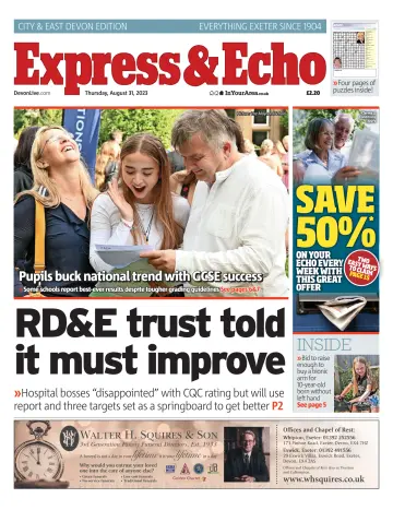 Express & Echo (City & East Devon Edition) - 31 Aug 2023