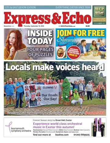 Express & Echo (City & East Devon Edition) - 14 Sep 2023