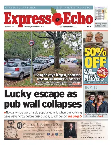 Express & Echo (City & East Devon Edition) - 2 Nov 2023