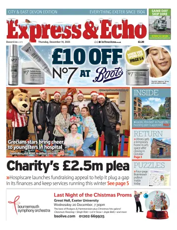 Express & Echo (City & East Devon Edition) - 14 Noll 2023