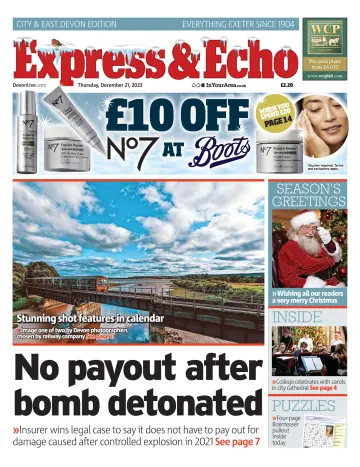 Express & Echo (City & East Devon Edition) - 21 Noll 2023