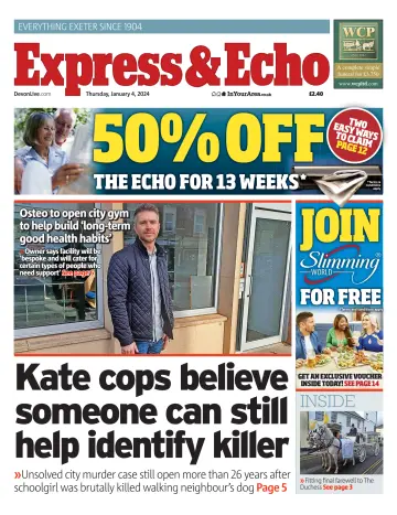 Express & Echo (City & East Devon Edition) - 4 Ean 2024