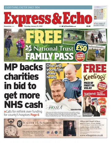 Express & Echo (City & East Devon Edition) - 25 Ean 2024