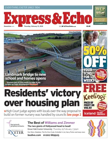 Express & Echo (City & East Devon Edition) - 15 Feabh 2024