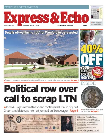 Express & Echo (City & East Devon Edition) - 7 Mar 2024
