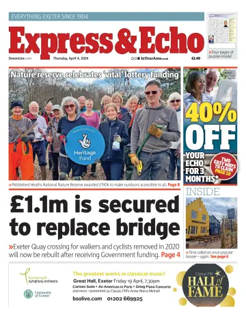 Express & Echo (City & East Devon Edition) - 4 Aib 2024