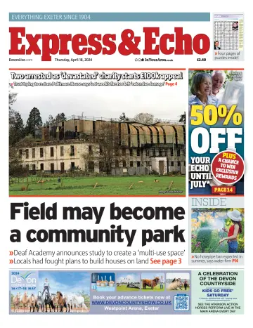 Express & Echo (City & East Devon Edition) - 18 Aib 2024