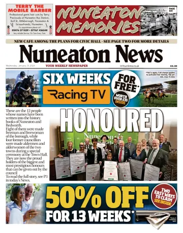Nuneaton News - 31 1月 2024