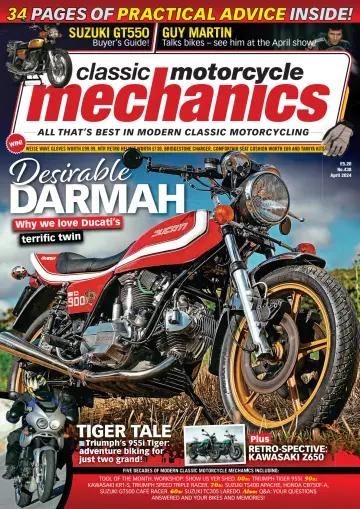 Classic Motorcycle Mechanics - 18 mars 2024